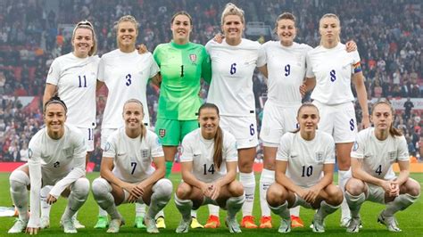 england women's team line up